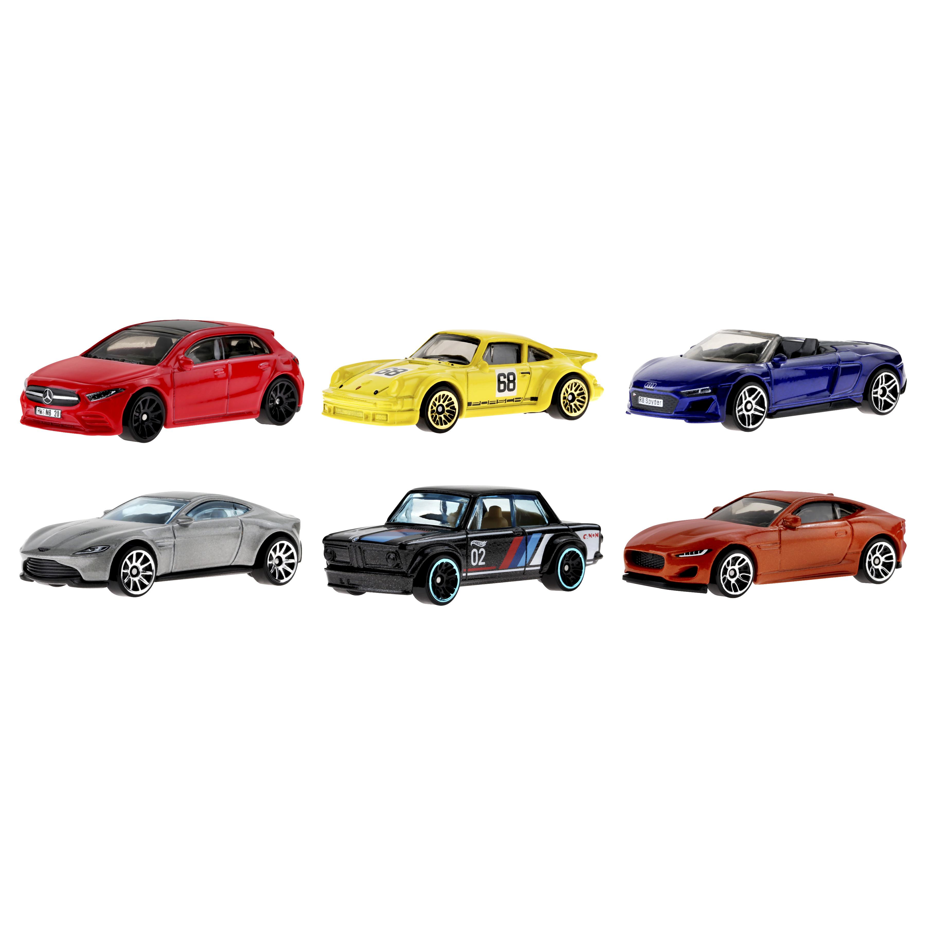 Hot Wheels  6er Pack European Car Culture (1:64) 