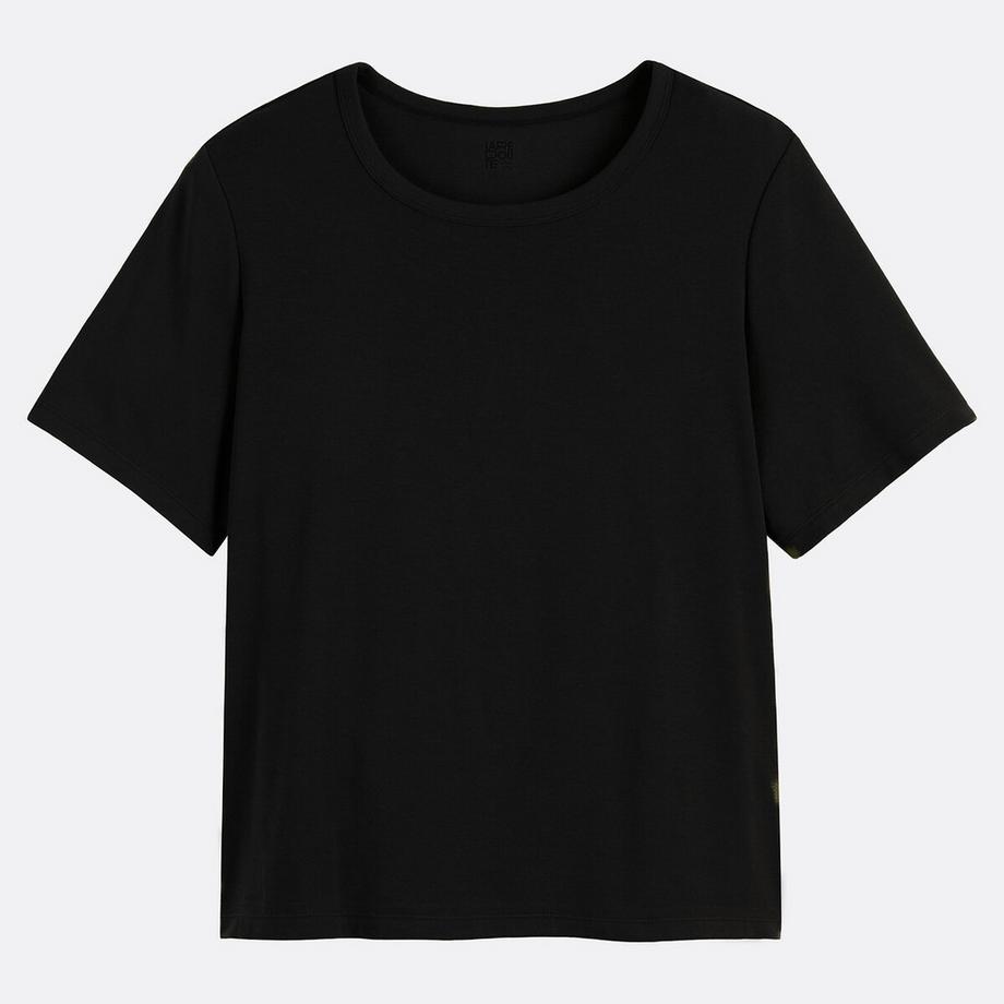 La Redoute Collections Rundhals Kurzarm T-Shirt  