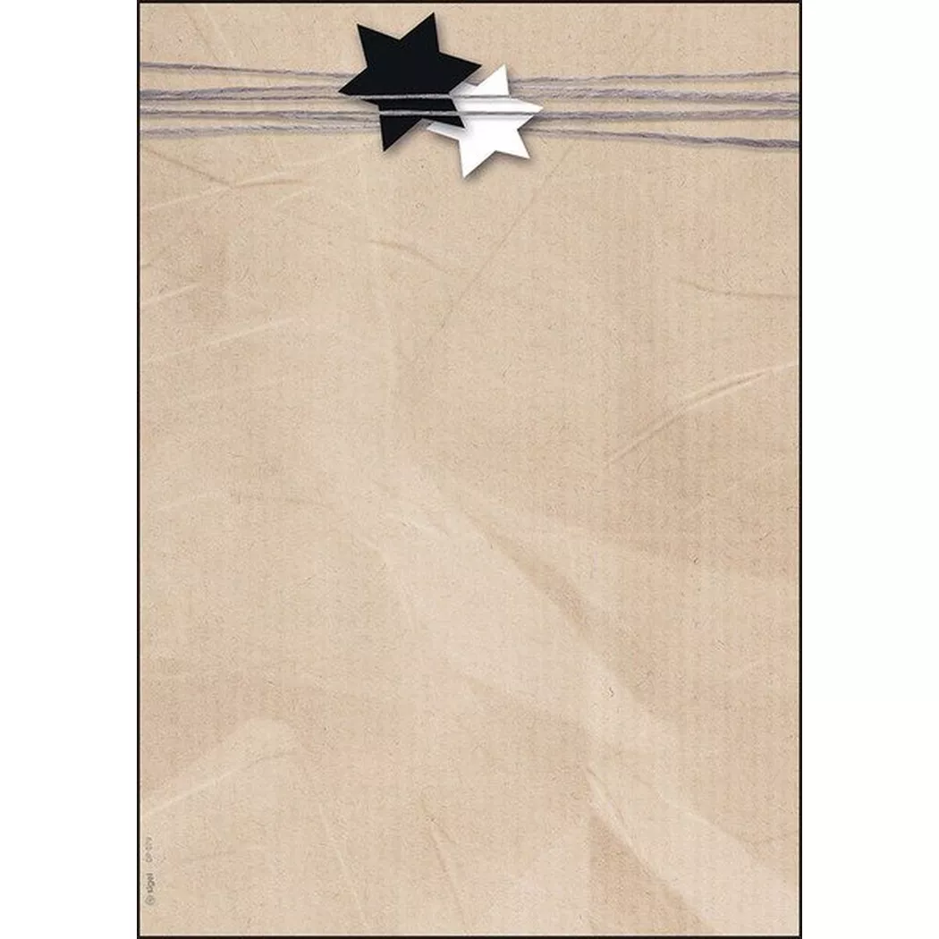 sigel Weihnachts-Motiv-Papier , Christmas Wrapping, , A4