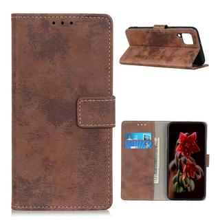 Cover-Discount  Galaxy A12 - Vintage Etui Wildleder Optik 