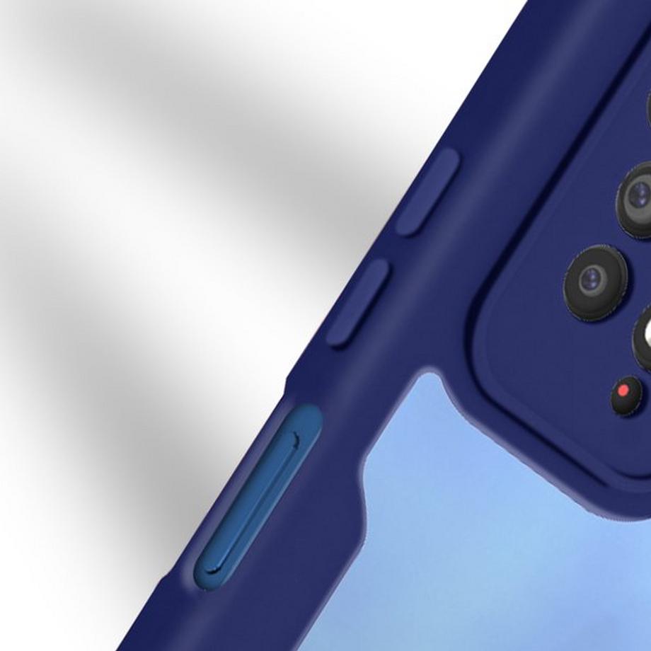 Avizar  Coque 360° Redmi Note 11 Pro 5G Bleu 