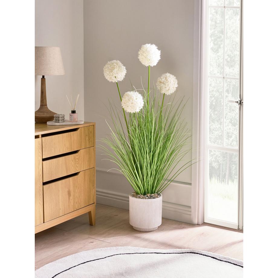 Beliani Plante artificielle en Matière synthétique Scandinave SNOWBALL BUSH  