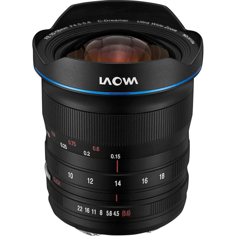 Venus Optic  LAOWA 10-18MM F/4.5-5.6 ZOOM MILC OBIETTIVO CON ZOOM GRANDANGOLARE NERO 