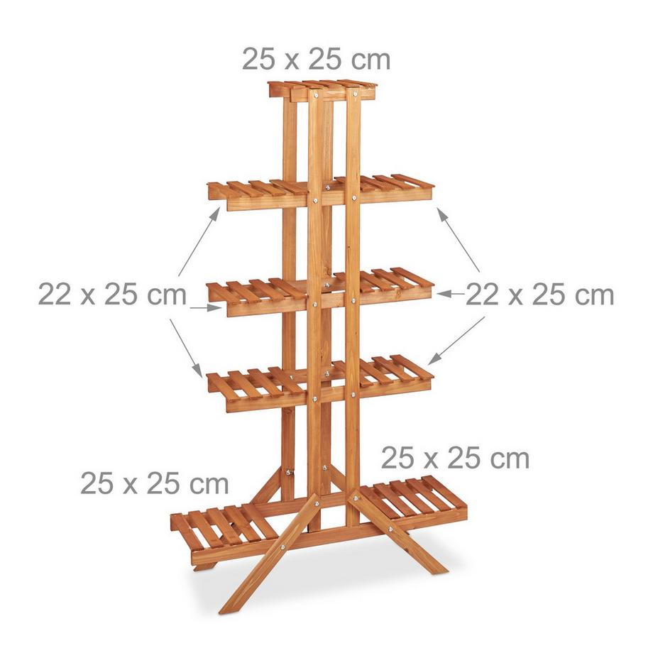 B2X Scaffale per piante 5 ripiani  