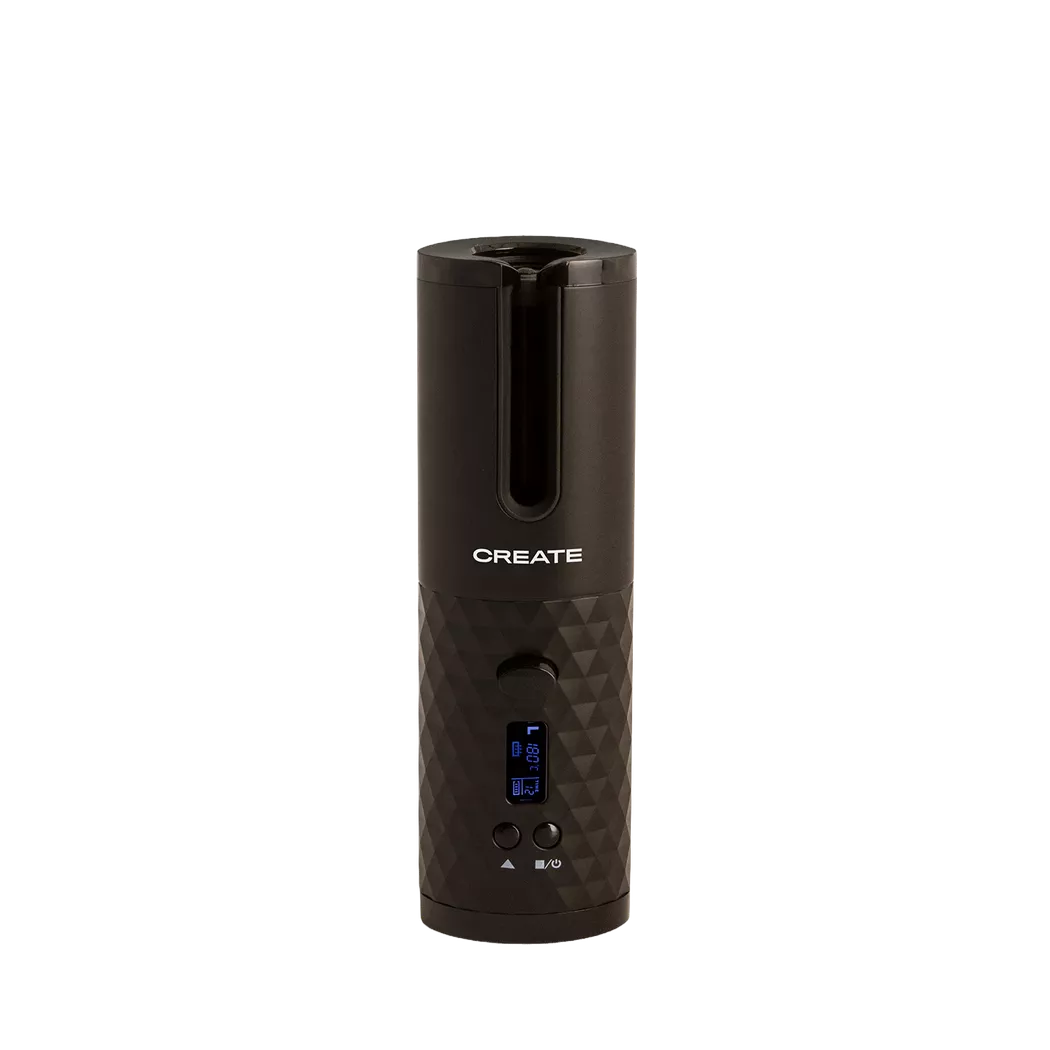 CREATE IKOHS Kurline Tourmaline Testsieger K-Tipp Lockenstab – schwarz