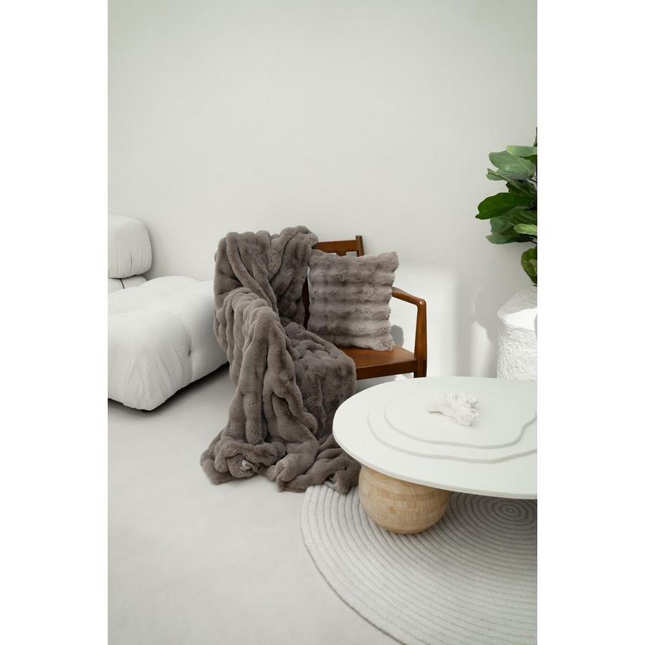 Tiseco Bubble Rabbit Stripe Decke  