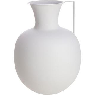 mutoni Vase Askos weiss rund 31  