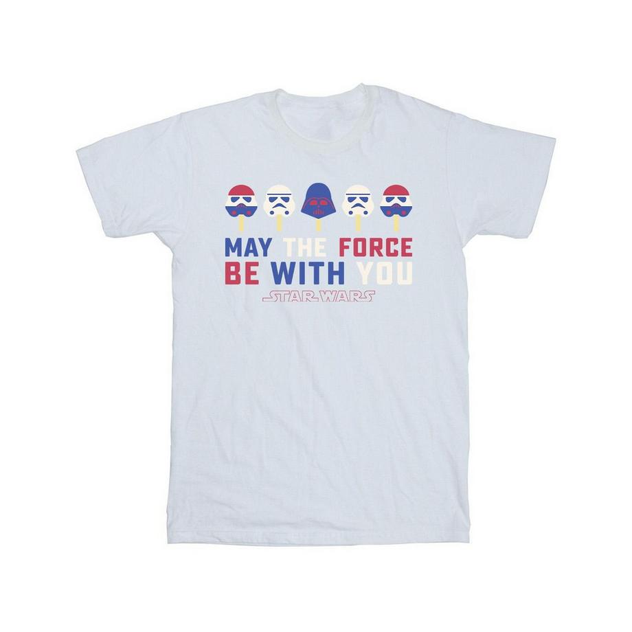 STAR WARS  May The Force Ice Pops TShirt 