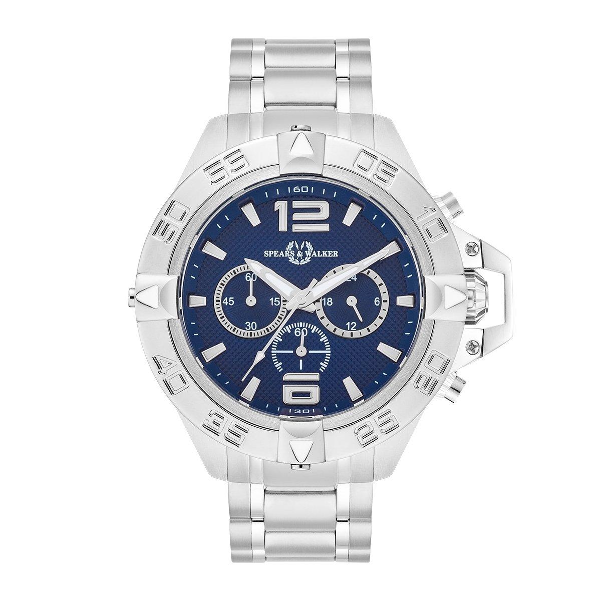 Image of Quarzuhr Varus Ii Herren Silber 23cm