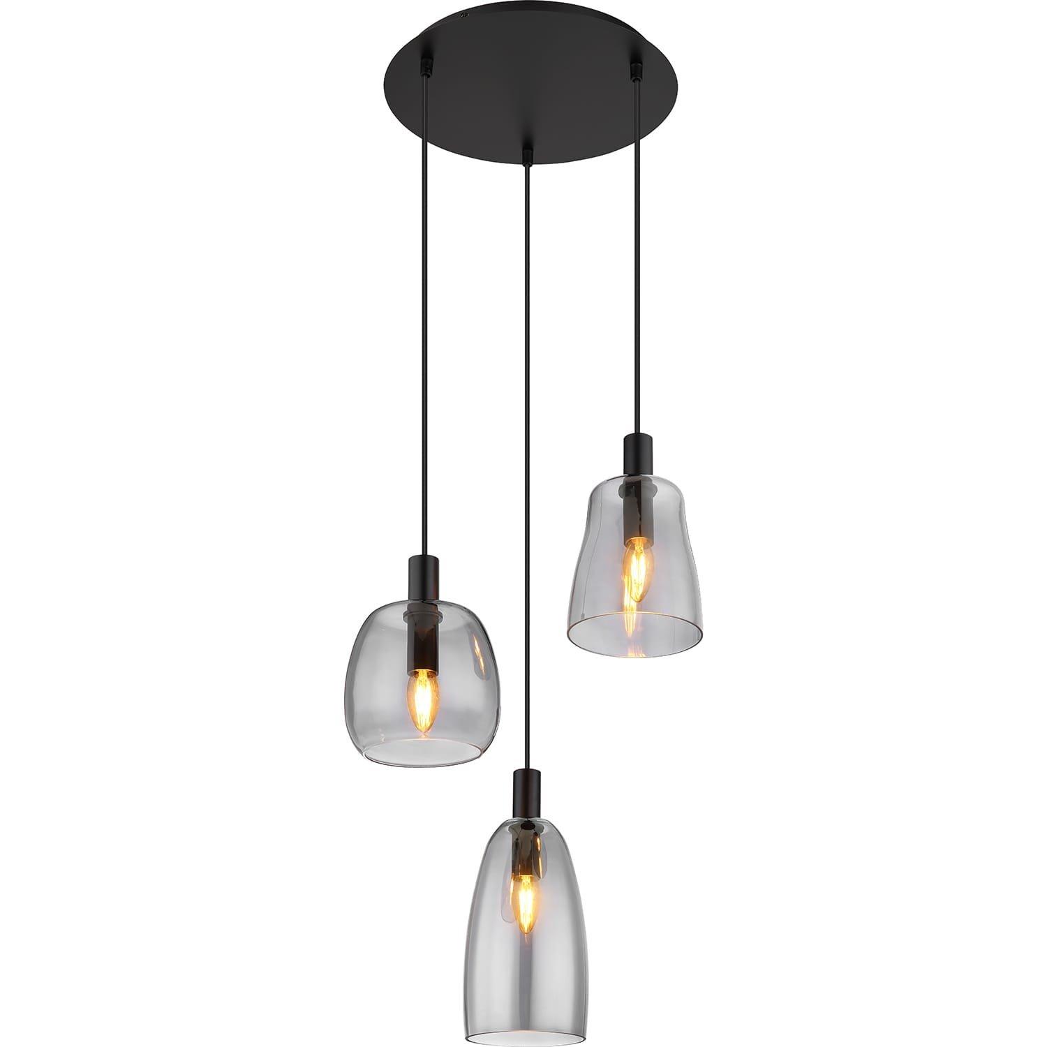 Image of Hängeleuchte Garri Metall matt 3xE14 Hängeleuchte Garri Metall matt 3xE14