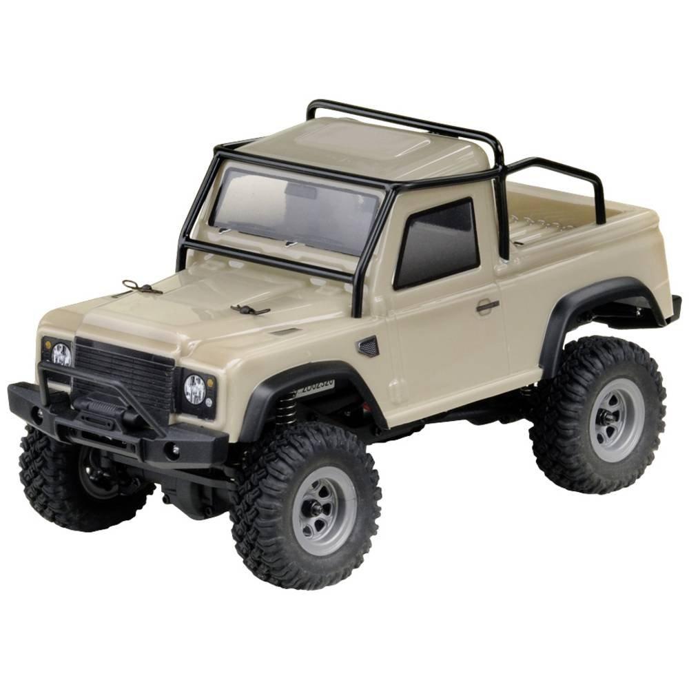 Image of RC Micro Crawler Defender-Sand 4WD 1:24 RTR Multicolor