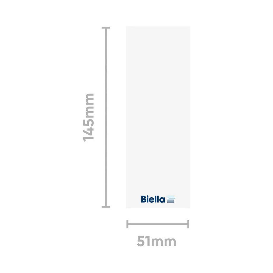 Biella  Rückenschilder 7 cm 51 x 145 mm auf Bogen A4 