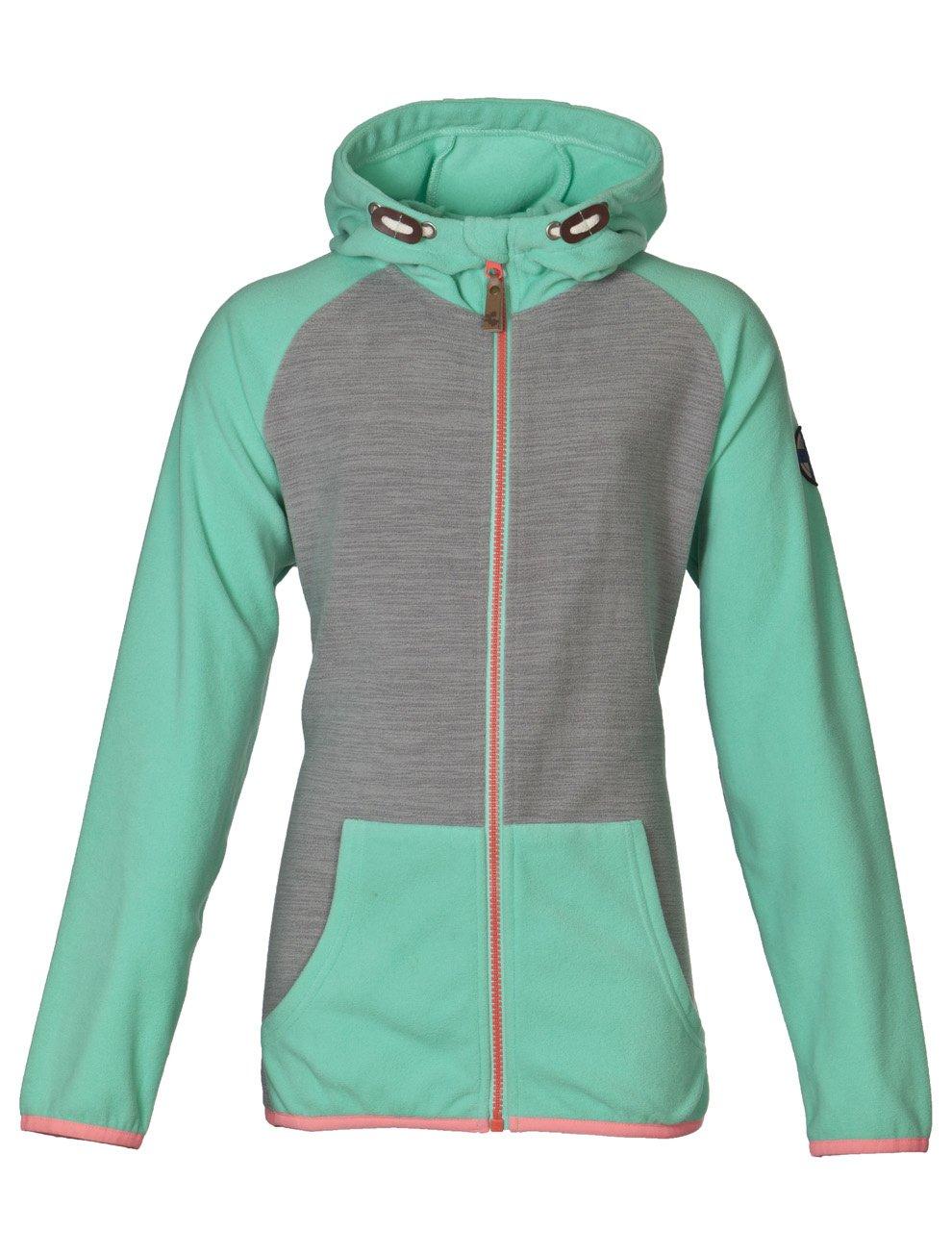 Image of Kinder Fleece Hoodie Erik Biscay Green Mädchen Grün 104