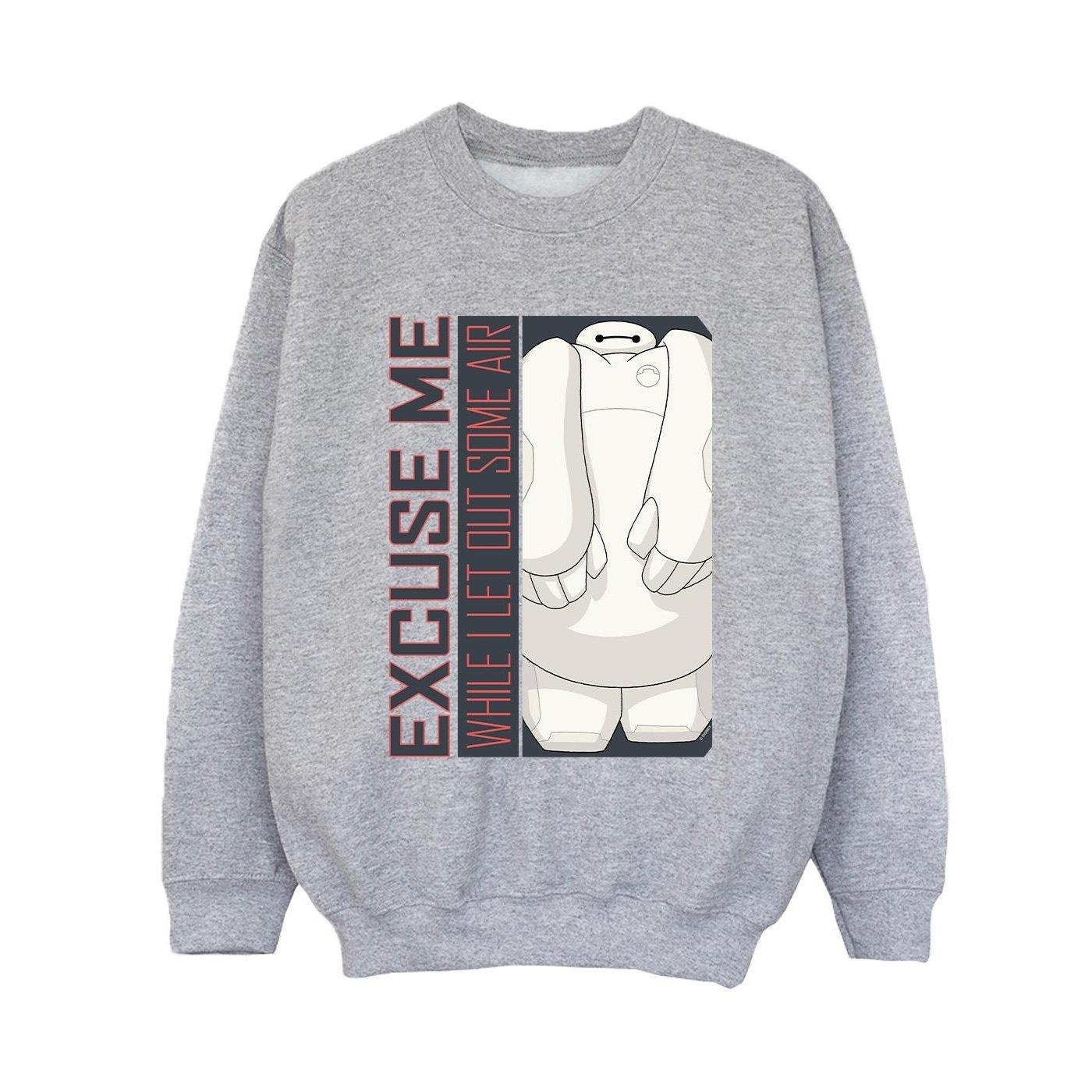 Disney  Big Hero 6 Excuse Me Some Air Sweatshirt 