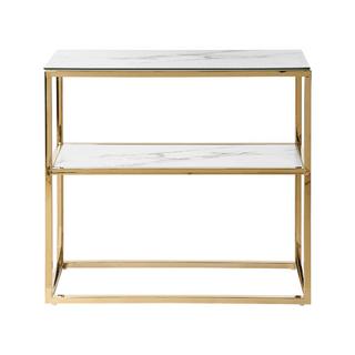 Beliani Console en Verre de sécurité Moderne AZUSA  