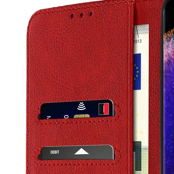 Avizar  Custodia folio Oppo Find X5 Pro rossa 