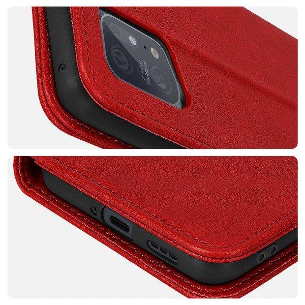 Avizar  Custodia folio Oppo Find X5 Pro rossa 