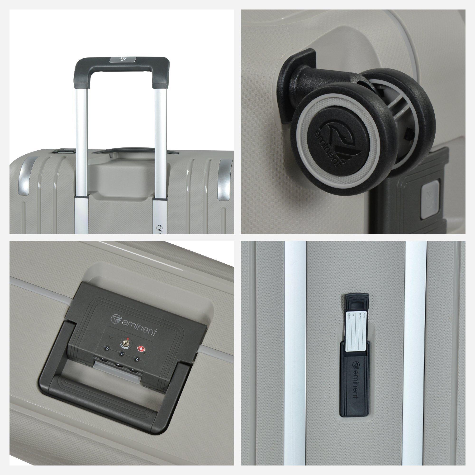 EMINENT 76 CM, Vertica Valigia Grande 4 Ruote  