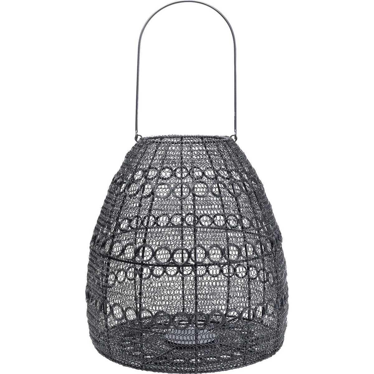 KARE Design Lanterne Hayat Cone noir 37  