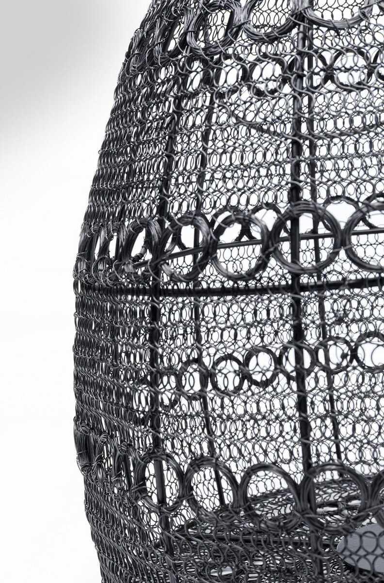 KARE Design Lanterne Hayat Cone noir 37  