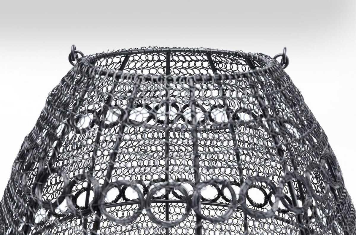 KARE Design Lanterne Hayat Cone noir 37  