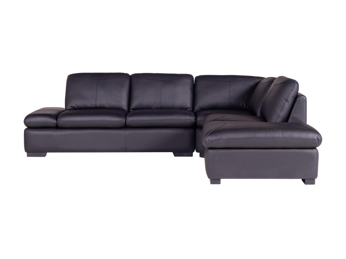 Vente-unique Ecksofa Leder ONYX II Ecke Rechts  