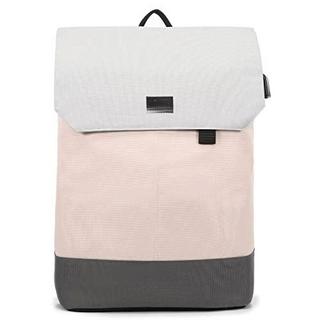 Only-bags.store Petit sac à dos pour ordinateur portable 14 pouces avec port de chargement USB et compartiment pour ordinateur portable, petit sac à dos étanche élégant mini pour les voyages, le bureau, le quotidien, l'école  