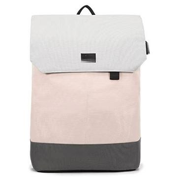 Petit sac à dos pour ordinateur portable 14 pouces avec port de chargement USB et compartiment pour ordinateur portable, petit sac à dos étanche élégant mini pour les voyages, le bureau, le quotidien, l'école