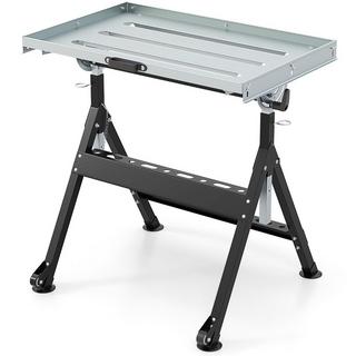 Northio Table de soudage mobile pliable avec 4 hauteurs réglables et table de travail à détails d'angle  