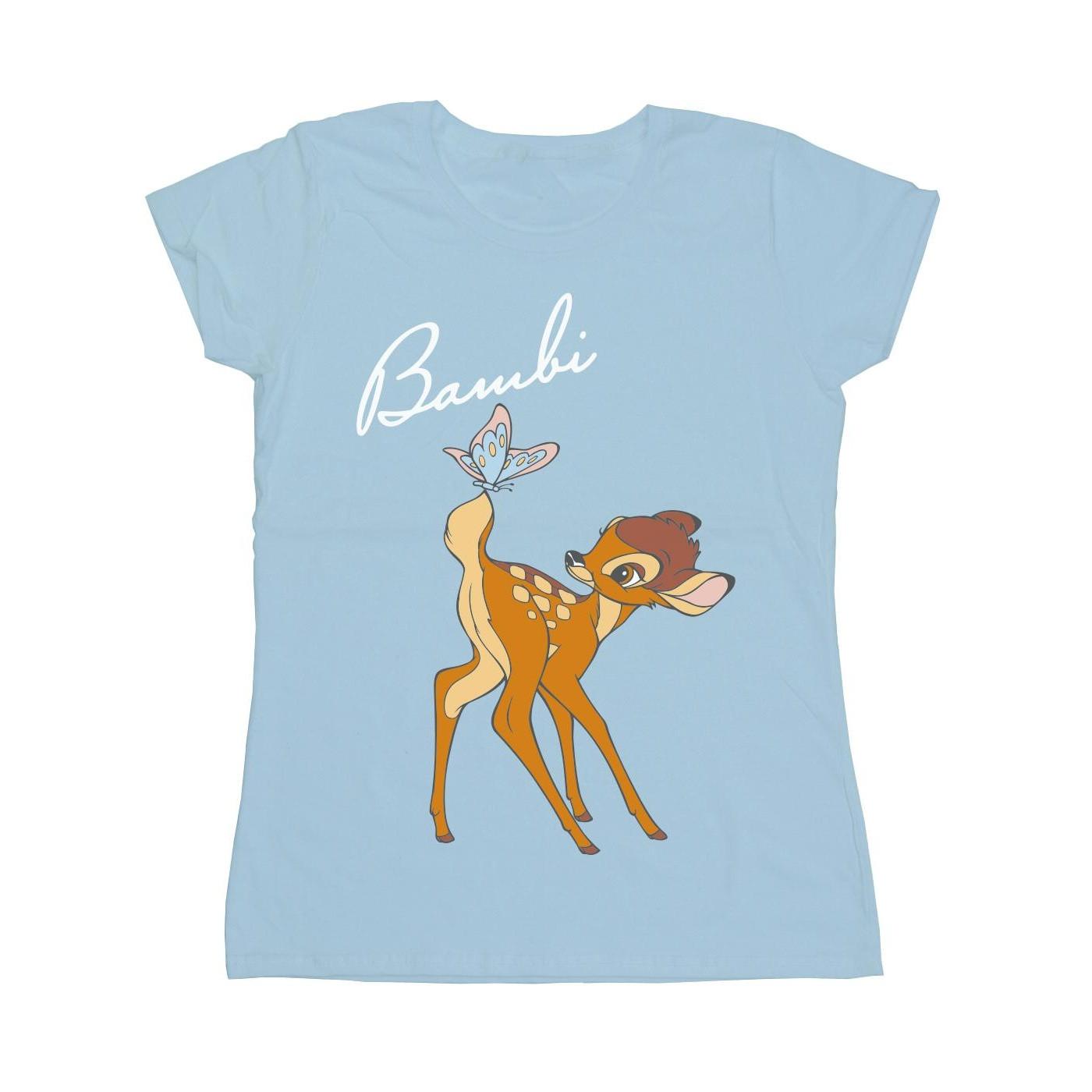 Image of Bambi Butterfly Tail Tshirt Damen Blau M