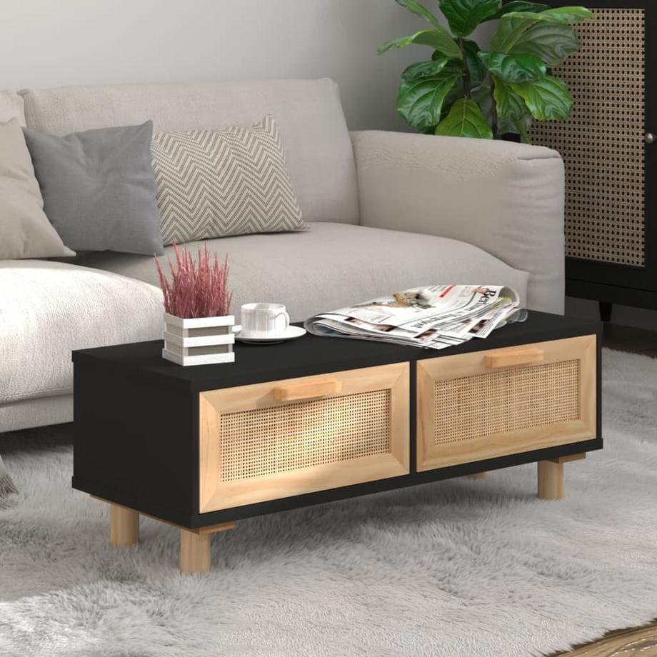 VidaXL Table basse bois de pin  