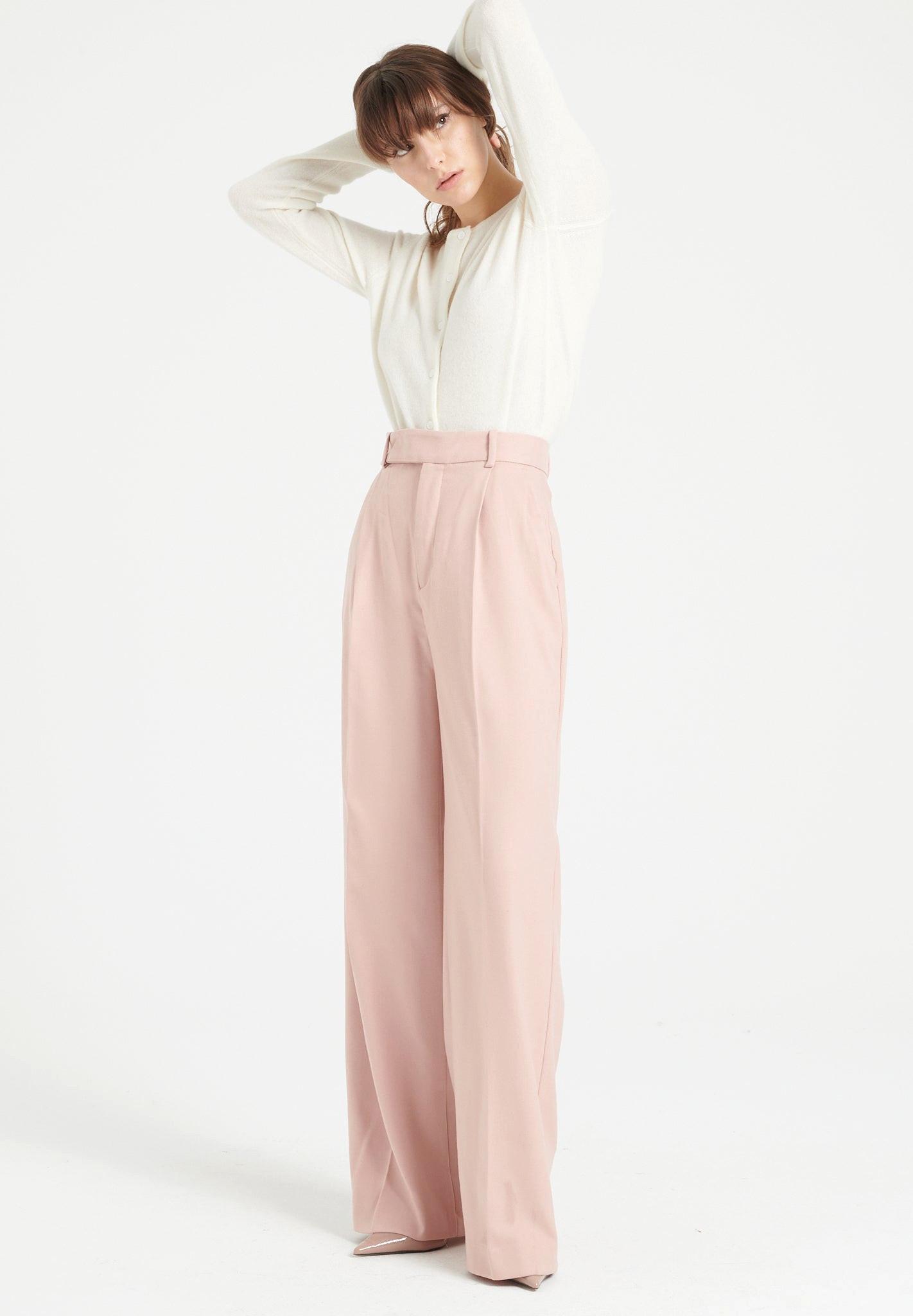 Studio Cashmere8 LILLY 4 Taillierte Strickjacke mit Rundhalsausschnitt  