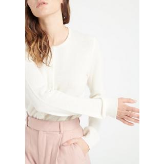 Studio Cashmere8 LILLY 4 Taillierte Strickjacke mit Rundhalsausschnitt  