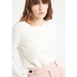 Studio Cashmere8 LILLY 4 Taillierte Strickjacke mit Rundhalsausschnitt  