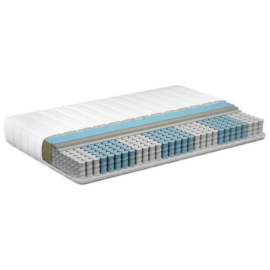 Beliani Matelas à ressorts ensachés en mousse à mémoire de forme en Ressorts ensachés  BREEZ  