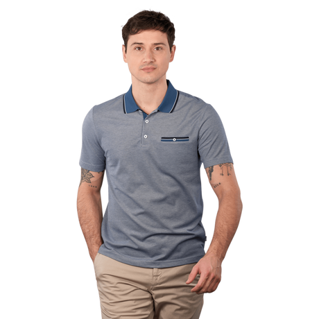 BRAX Petter Ultra Light Brusttasche Poloshirt  