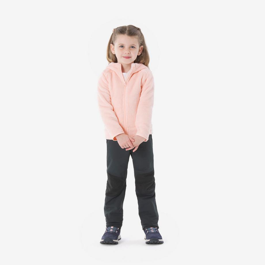 QUECHUA MH500 Giacca in Pile Calda da Trekking per Bambini  