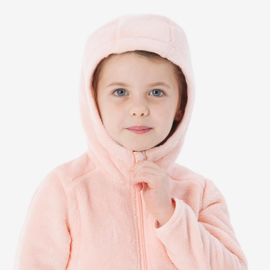 QUECHUA MH500 Giacca in Pile Calda da Trekking per Bambini  
