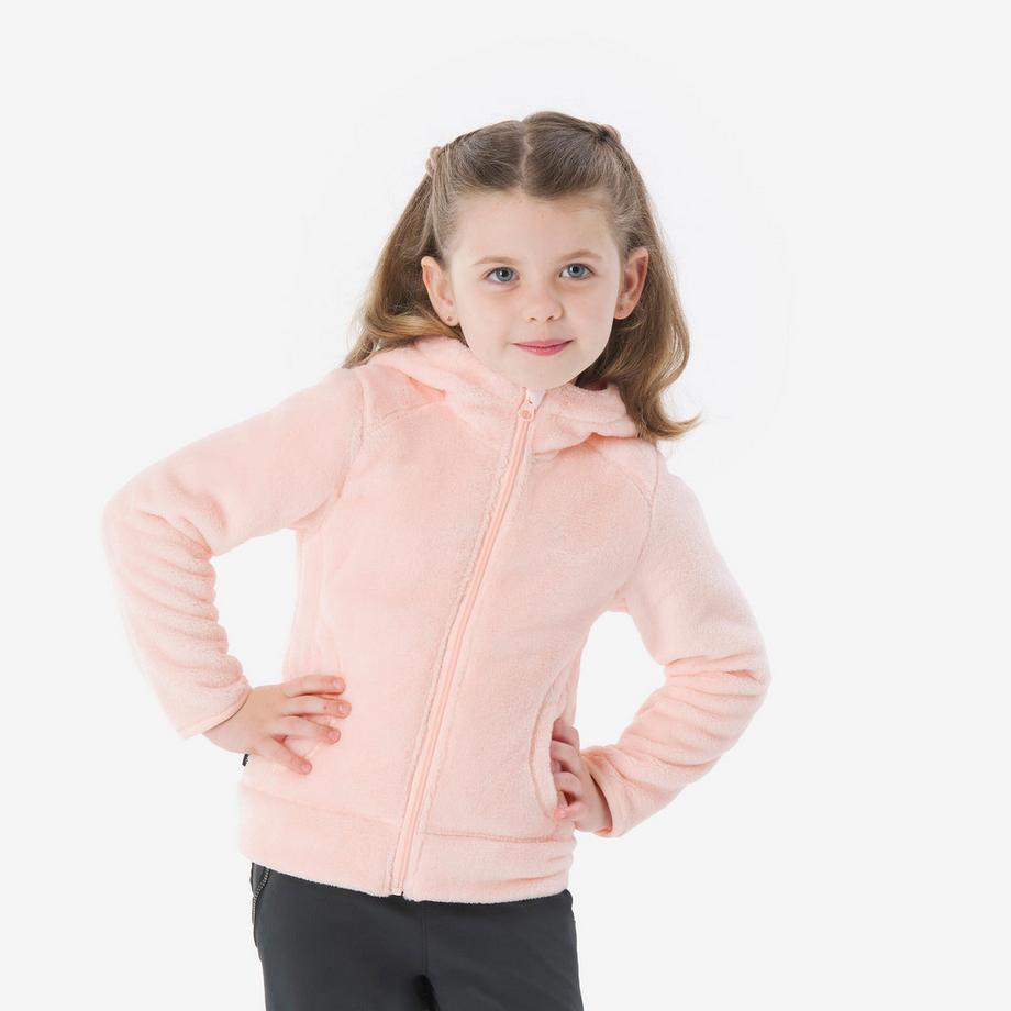 QUECHUA MH500 Giacca in Pile Calda da Trekking per Bambini  