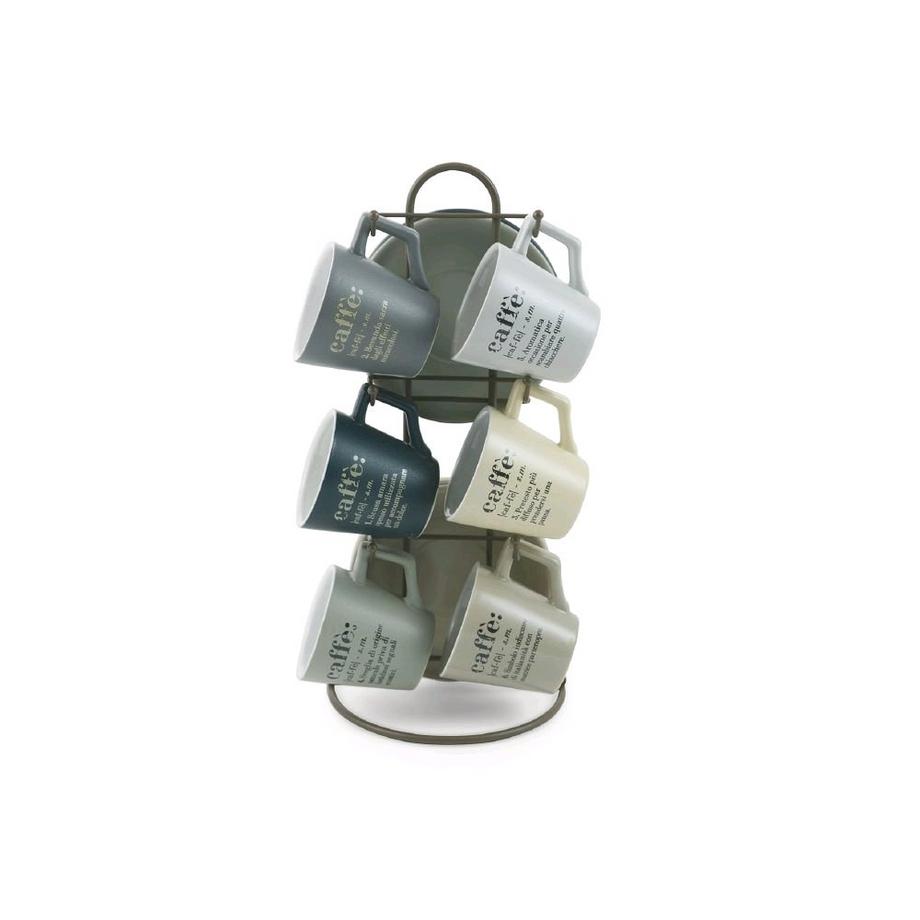 Villa D'Este Home Tivoli  , Victionary - Kaffeetassen Set, 6-tlg. 