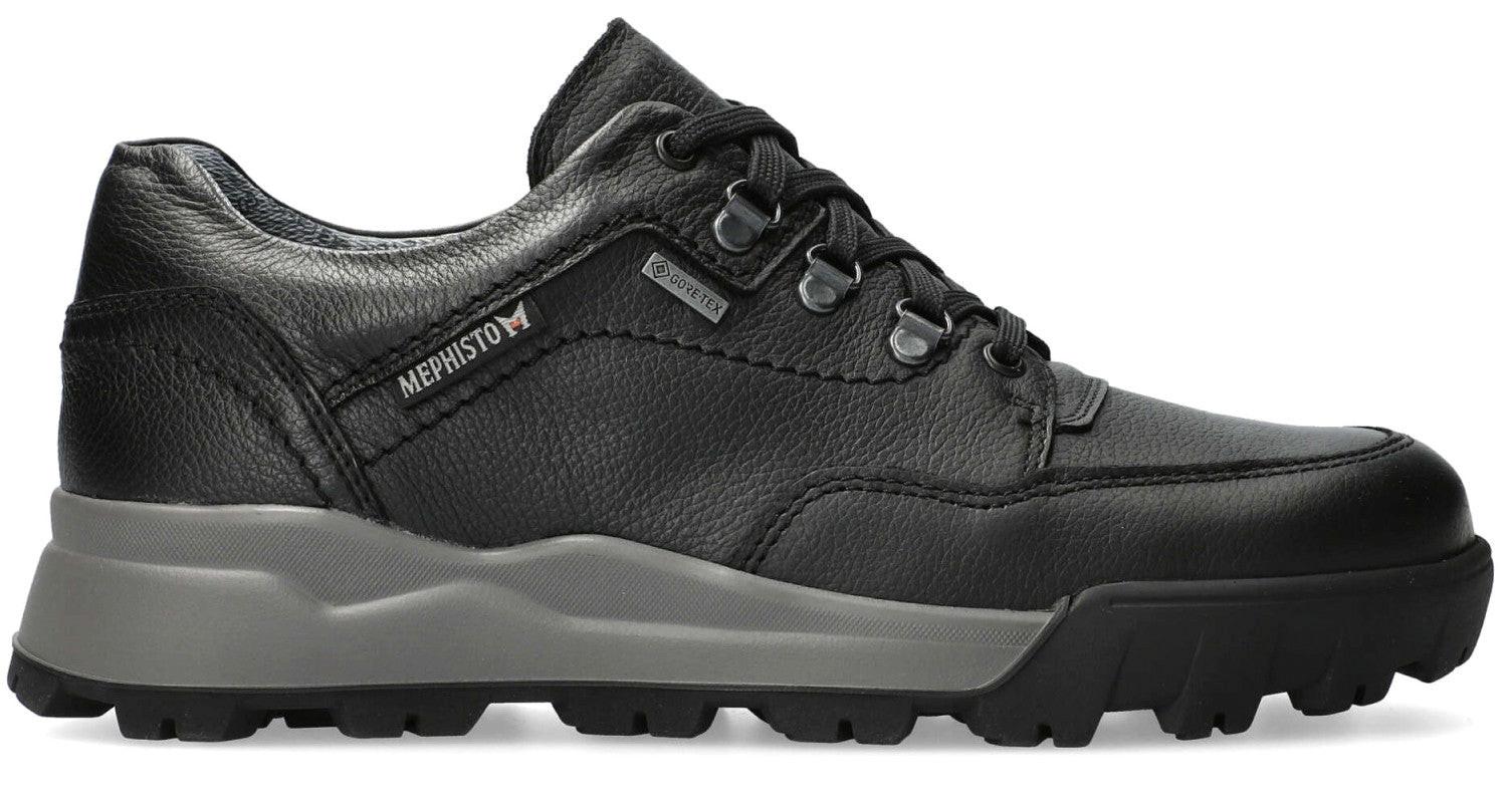 Image of Wesley - Leder Schnürschuh Herren Schwarz 45