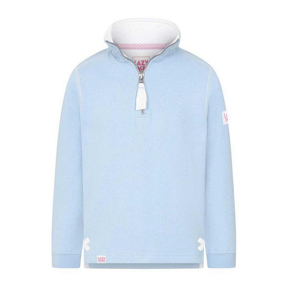 Sweatshirt  ,  mit kurzem Reißverschluss