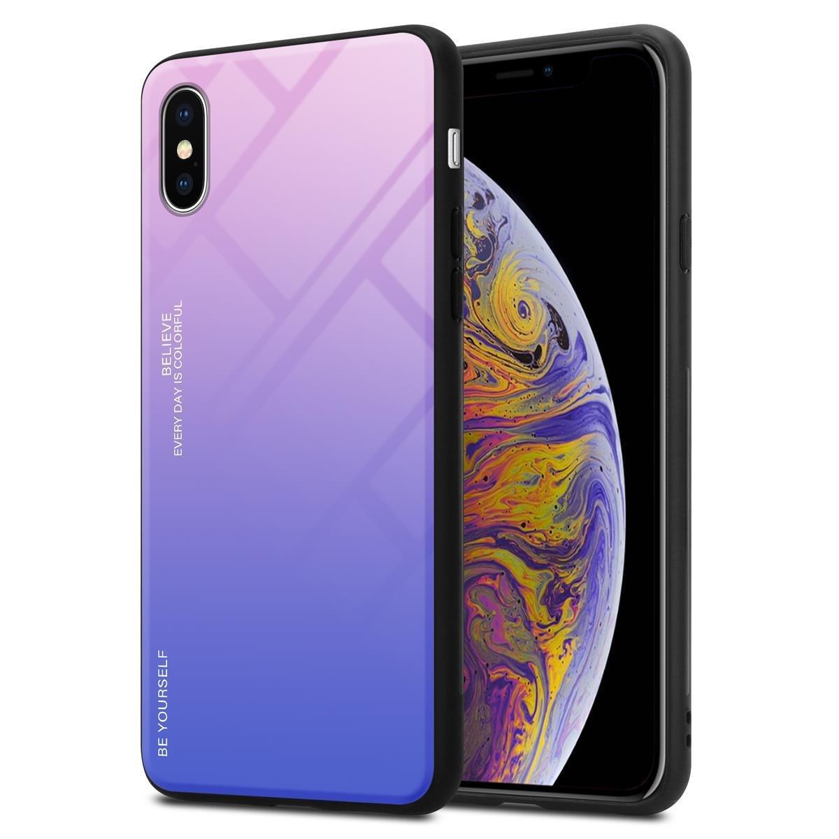 Cadorabo  Hülle für Apple iPhone XS MAX Zweifarbig 