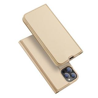 DuxDucis  iPhone 13 Pro Max - Dux Ducis custodia  flip folio gold 