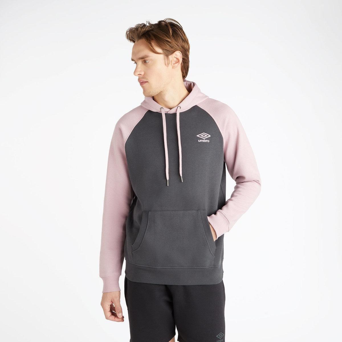 Image of Core Kapuzenpullover Raglanärmel Herren Spacegrau M