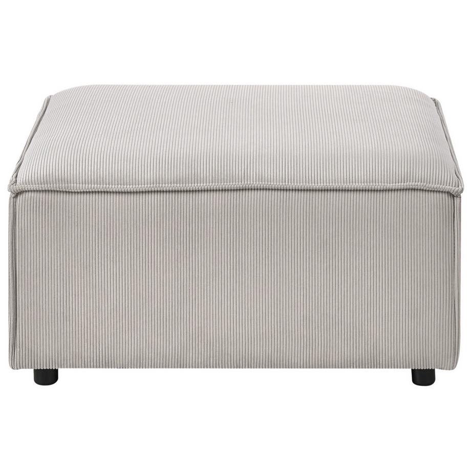 Beliani Ottomane aus Cord Minimalistisch ARDAL  