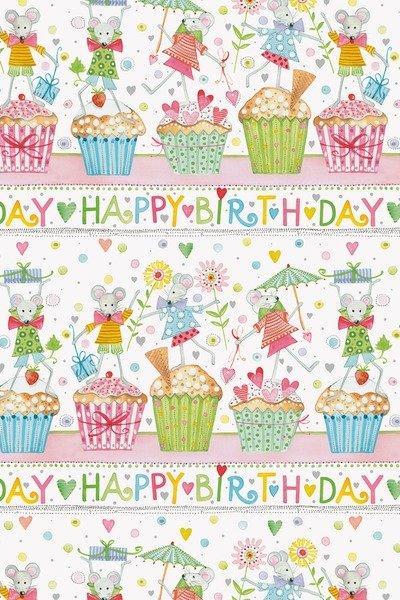 Image of Stewo Geschenkpapier Madeleine 2512676699 50x70cm Multicolor 15stk. Unisex 0.75M