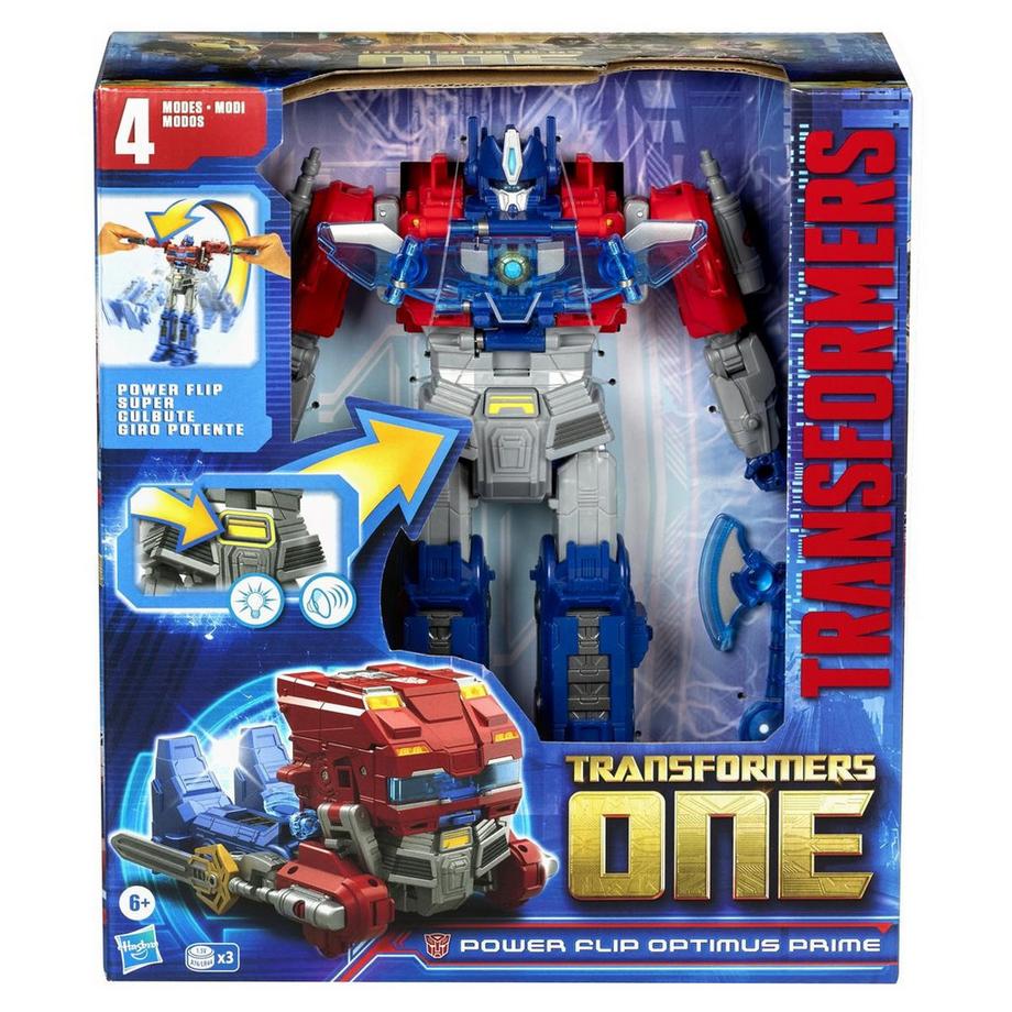 Hasbro  Transformers One Power Flip Optimus Prime 