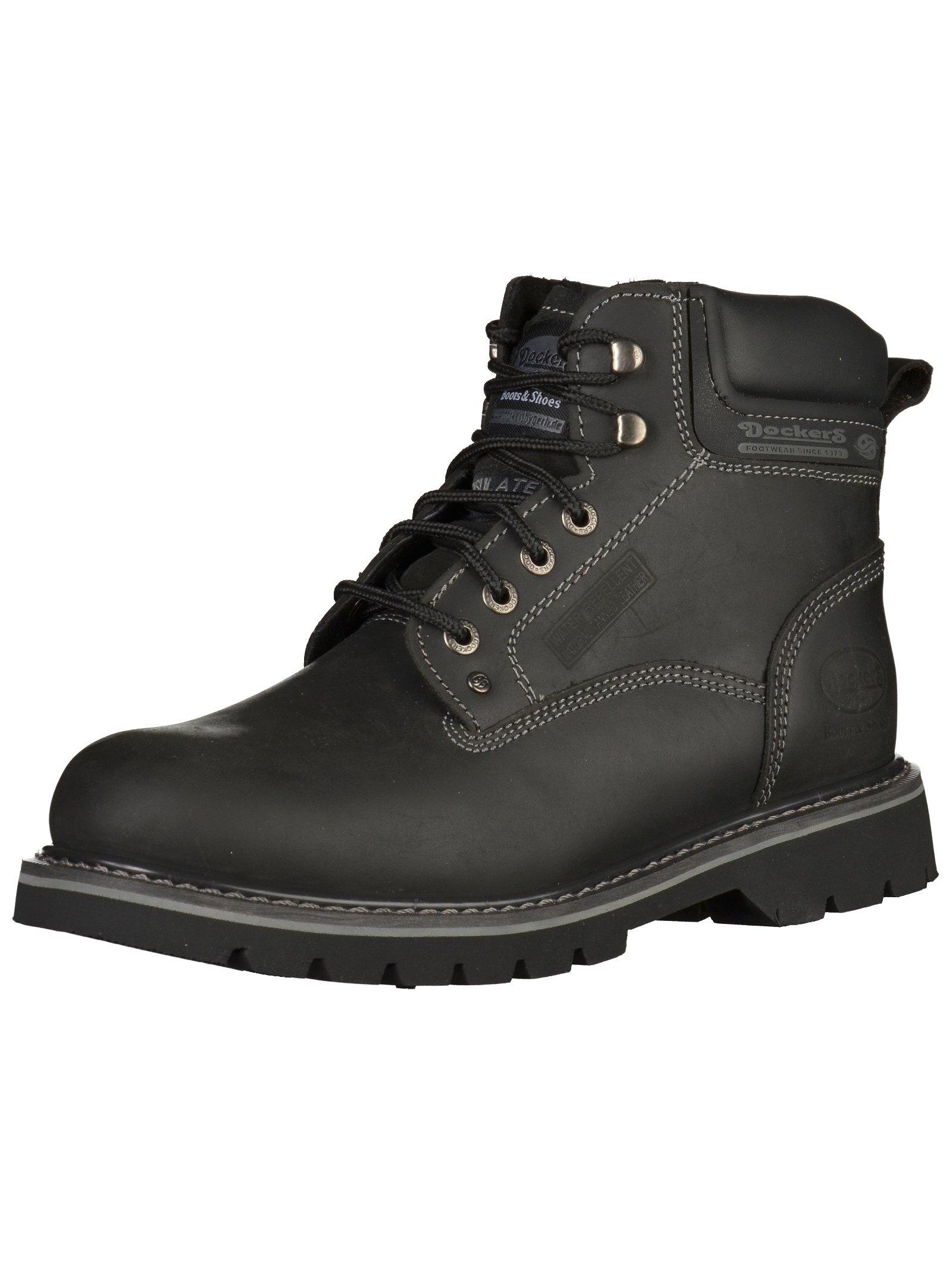 Image of Stiefelette Herren Schwarz 49