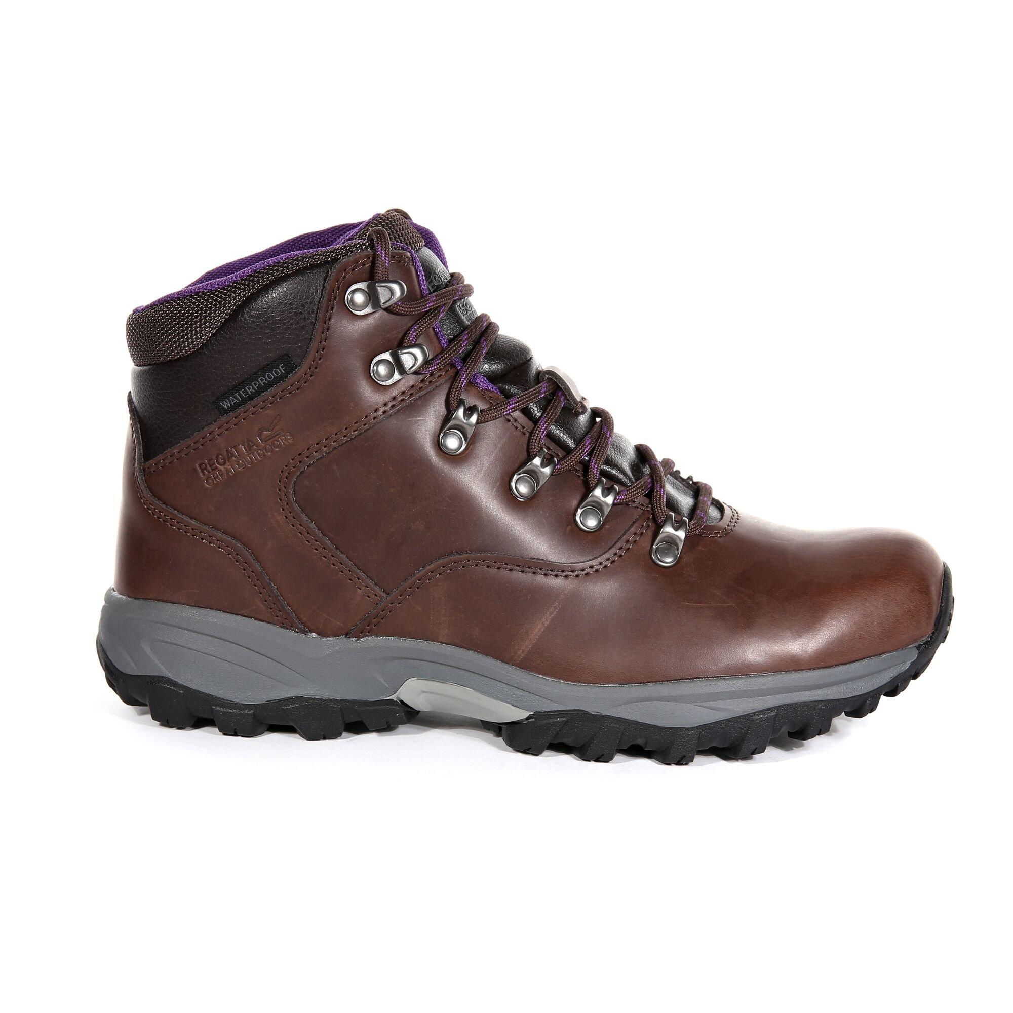 Image of Great Outdoors Bainsford Wasserfeste Wanderstiefel Damen Braun Bunt 40